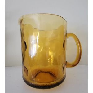 Vintage Hazel Atlas El Dorado Gold pitcher